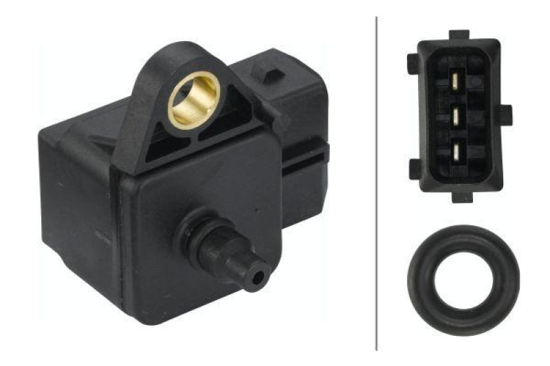 HELLA 6PP 009 400-561 Sensor, Saugrohrdruck f&uuml;r LANDROVER