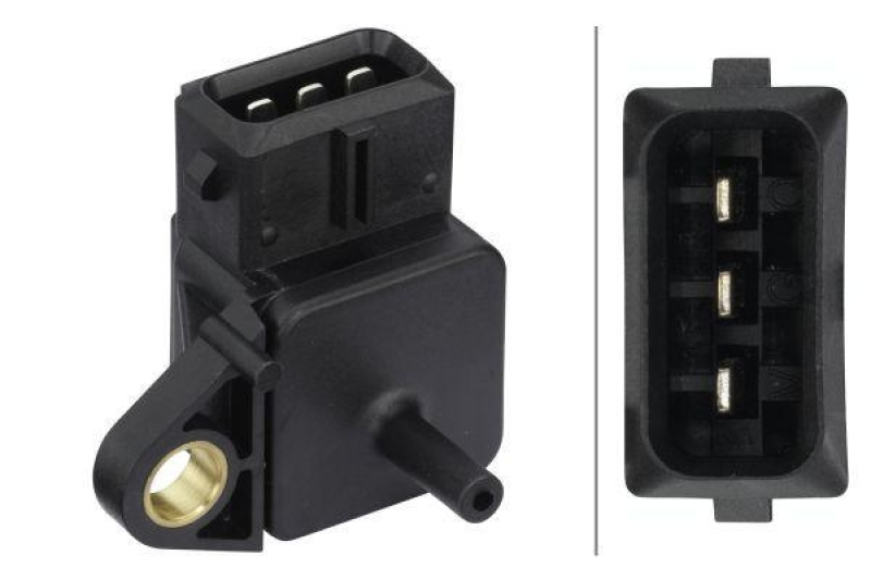 HELLA 6PP 009 400-571 Sensor, Saugrohrdruck f&uuml;r MB