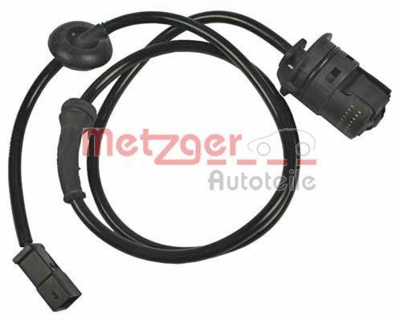 METZGER 0900251 Sensor, Raddrehzahl f&uuml;r AUDI HA links/rechts