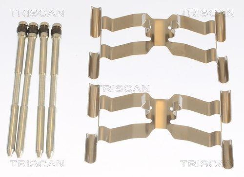 TRISCAN 8105 171606 Montagesatz, Scheibenbremsbelag f&uuml;r Land Rover