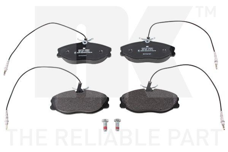 NK 223730 Bremsbelagsatz, Scheibenbremse f&uuml;r CITROEN, PEUGEOT