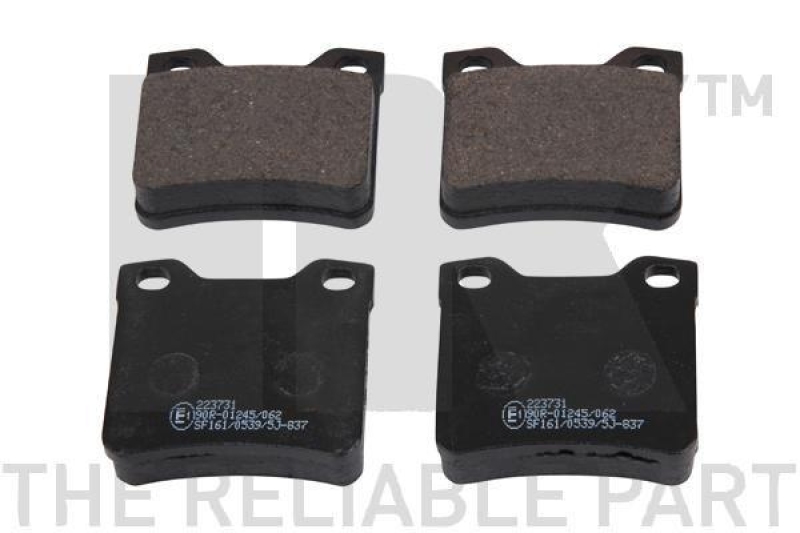 NK 223731 Bremsbelagsatz, Scheibenbremse f&uuml;r PEUGEOT