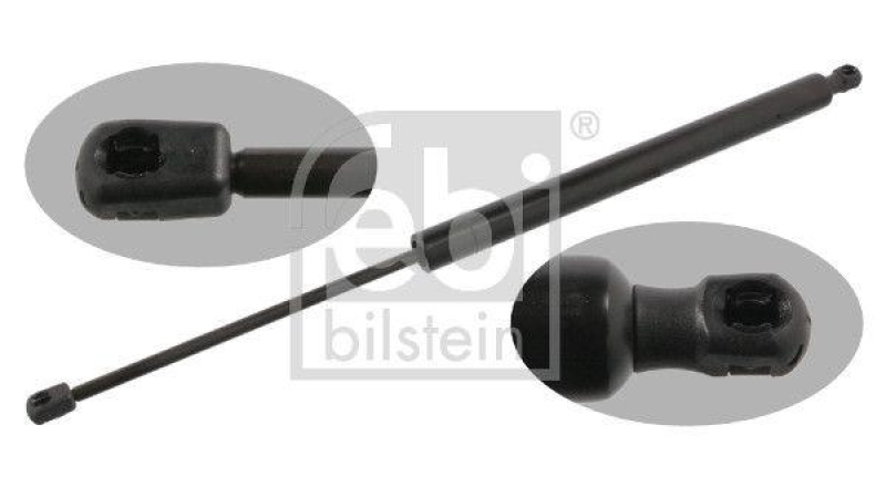 FEBI BILSTEIN 34425 Gasdruckfeder f&uuml;r Heckklappe mit separat zu &ouml;ffnender Scheibe f&uuml;r CITROEN