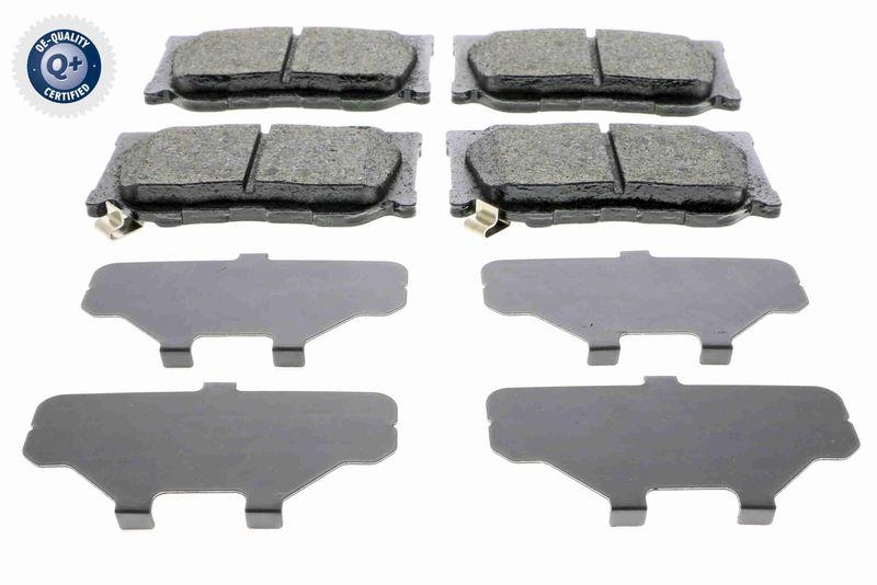 ACKOJA A38-0321 Bremsbelagsatz, Scheibenbremse Hinterachse f&uuml;r NISSAN