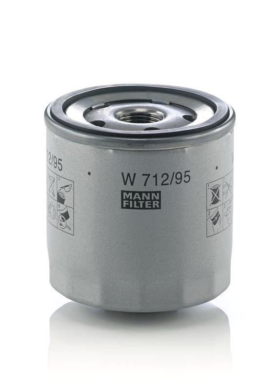 MANN-FILTER W 712/95 Ölfilter für VW