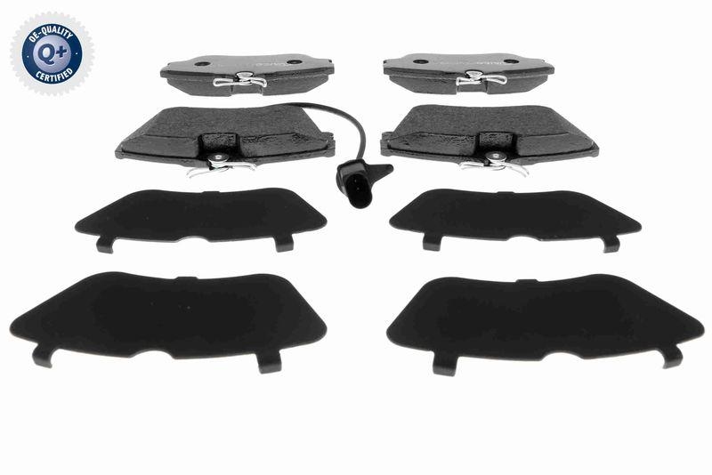 VAICO V10-8129 Bremsbelagsatz, Scheibenbremse Vorderachse, System: Lucas Wva: 21479, 2 f&uuml;r VW