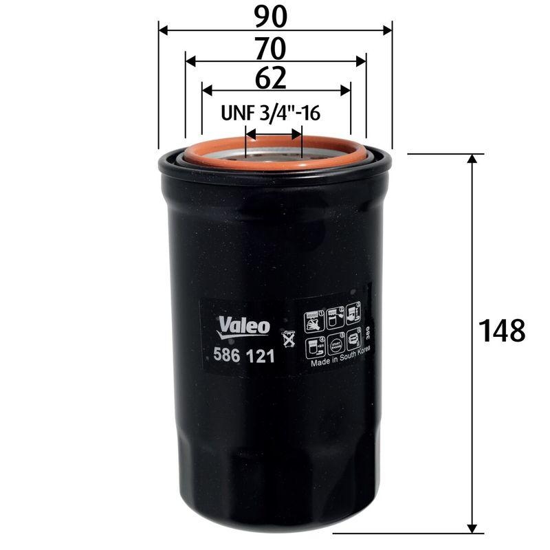 VALEO 586121 Filter