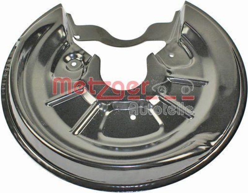 METZGER 6115004 Spritzblech, Bremsscheibe f&uuml;r AUDI/SEAT/SKODA/VW HA rechts