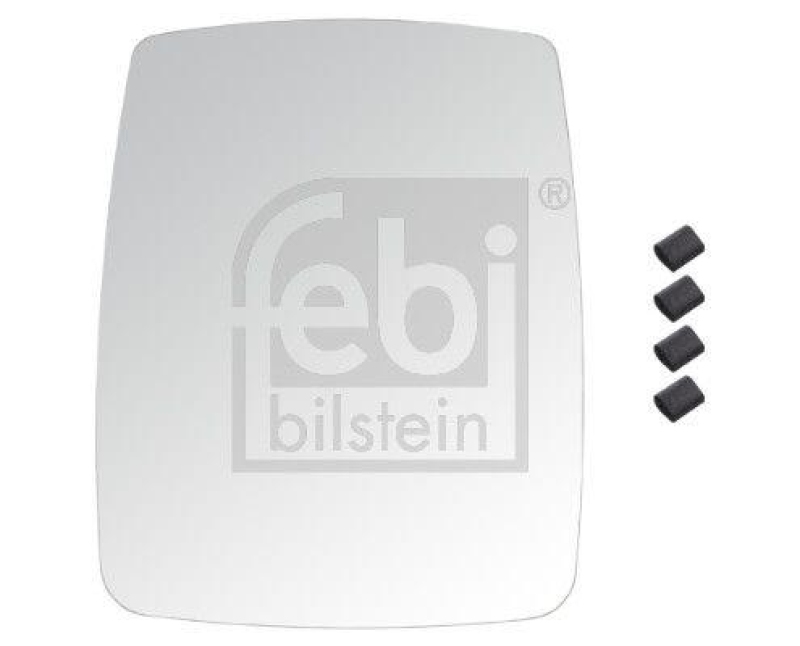 FEBI BILSTEIN 181036 Spiegelglas für Hauptspiegel für Claas (Traktoren)