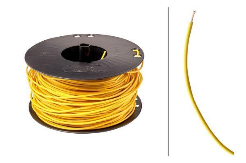 HELLA 8KL 054 003-002 Leitungssatz FLY, gelb 0,75 mm&sup2;, L&auml;nge 100 m