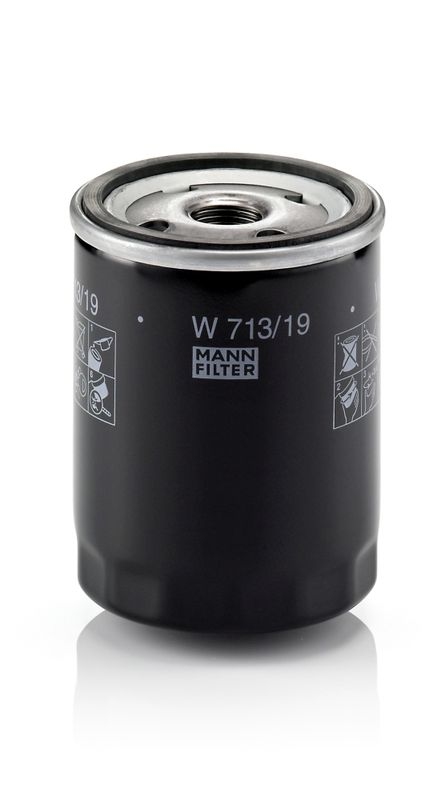 MANN-FILTER W713/19 Ölfilter
