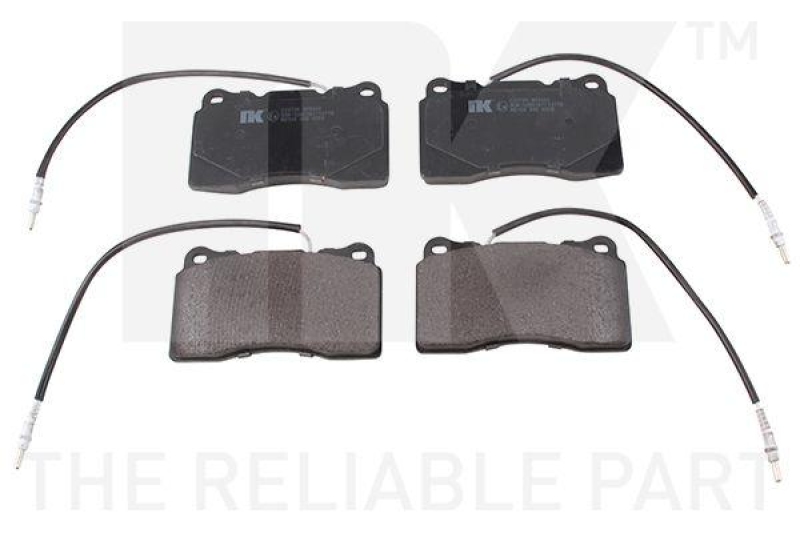 NK 223738 Bremsbelagsatz, Scheibenbremse f&uuml;r CITROEN, FIAT, LANCIA, PEUGEOT