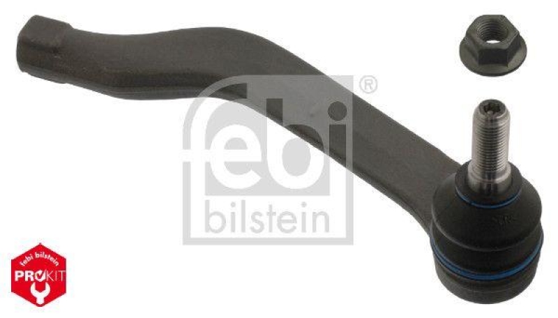 FEBI BILSTEIN 43618 Spurstangenendst&uuml;ck mit Sicherungsmutter f&uuml;r Renault