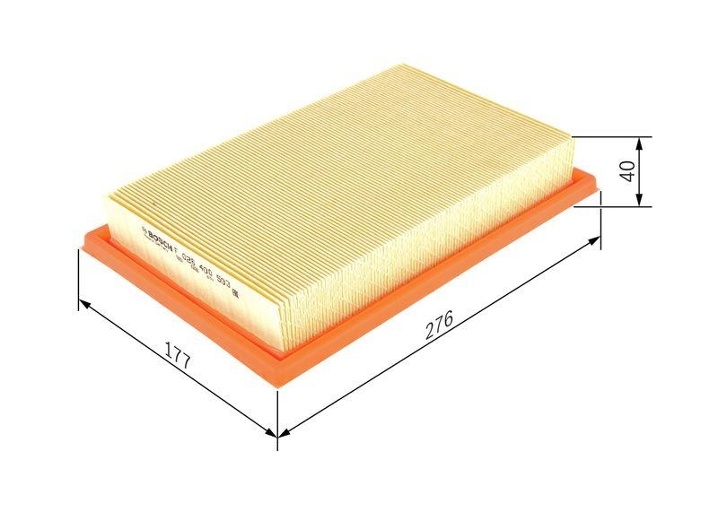 BOSCH F 026 400 503 Luftfilter