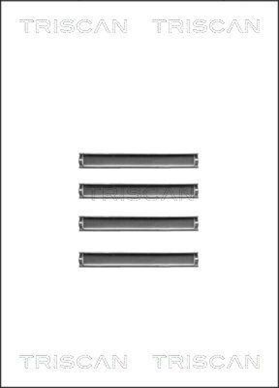 TRISCAN 8105 231584 Zubeh&ouml;rsatz Scheibenbremsbelag