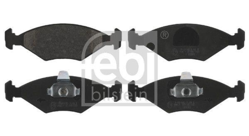FEBI BILSTEIN 16855 Bremsbelagsatz f&uuml;r Fiat