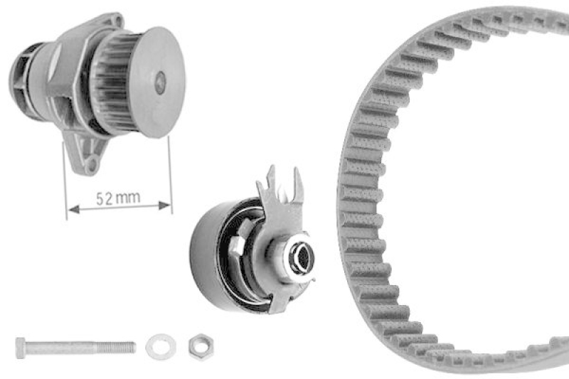 BOSCH 1 987 948 859 Wasserpumpe + Zahnriemensatz