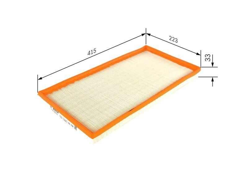 BOSCH F 026 400 505 Luftfilter