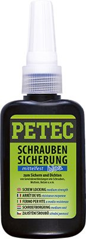 PETEC 91050 Schraubensicherung mittelfest 50g