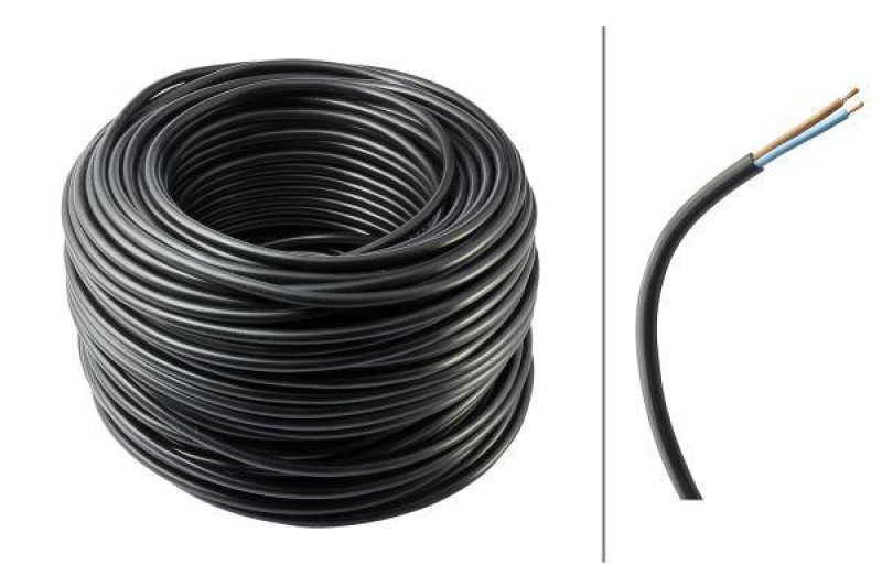 HELLA 8KL 177 370-052 Leitungssatz H05 VV-F 1,5 mm², Länge 100 m