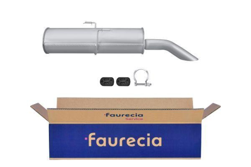 HELLA 8LD 366 031-751 Endschalldämpfer PEUGEOT