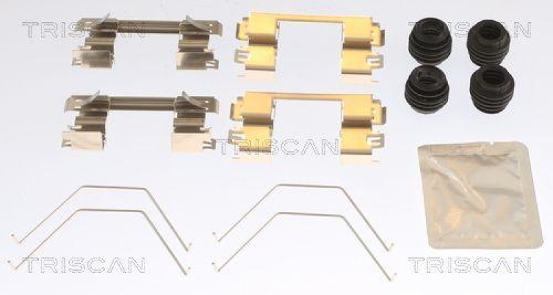 TRISCAN 8105 181022 Montagesatz, Scheibenbremsbelag f&uuml;r Kia