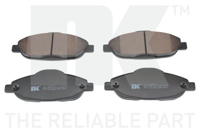 NK 223747 Bremsbelagsatz, Scheibenbremse f&uuml;r PEUGEOT