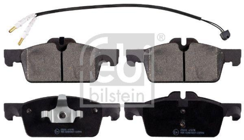 FEBI BILSTEIN 16874 Bremsbelagsatz f&uuml;r Peugeot