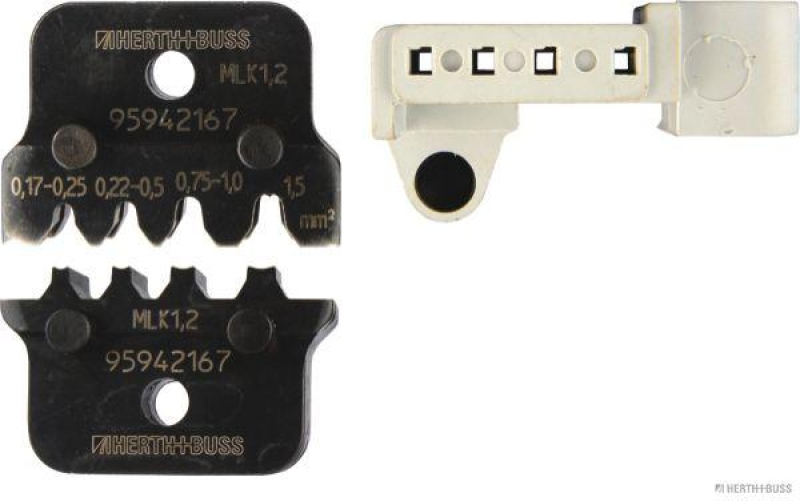 HERTH+BUSS 95942167 Crimpzangeneinsatz 80411504 | KOSTAL MLK 1,2 | 0,17-1 mm²