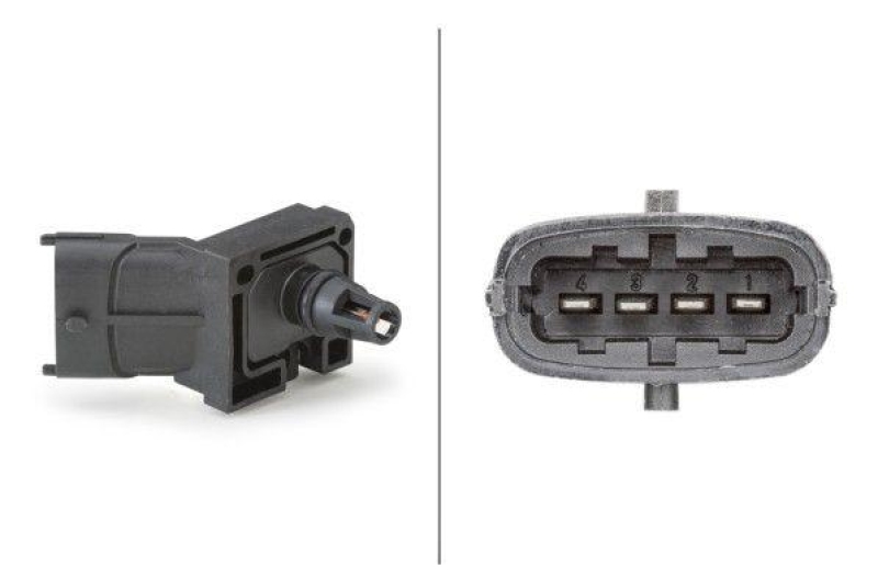 HELLA 6PP 013 112-221 Sensor, Ladedruck