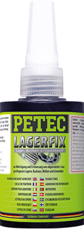 PETEC 93150 Lagerfix Lager- Buchsen- & Fügeklebstoff silber 50g
