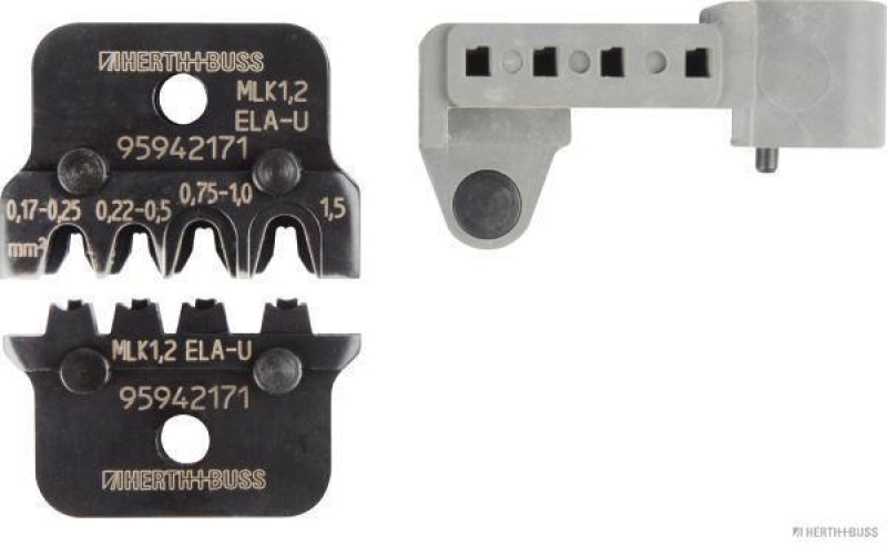 HERTH+BUSS 95942171 Crimpzangeneinsatz 80411514 | KOSTAL MLK 1,2 ELA-U 0,17-1,5