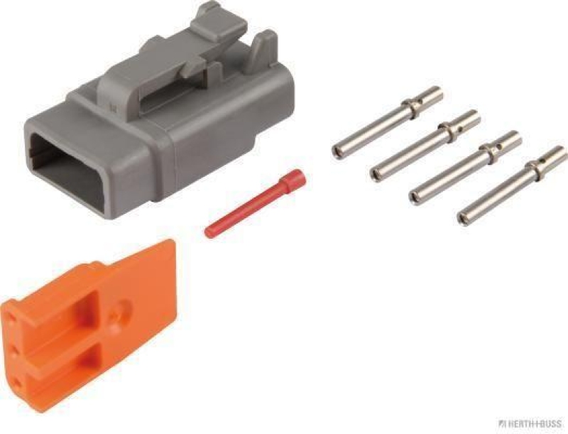 HERTH+BUSS 50391034 Steckgeh&auml;usesatz Deutsch DTM, 3-polig