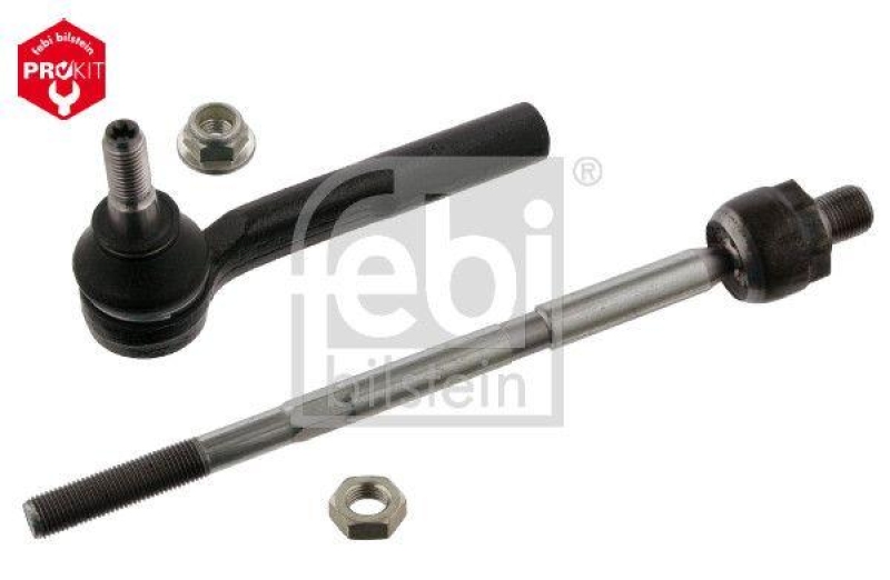 FEBI BILSTEIN 43727 Spurstange mit Endst&uuml;ck und Sicherungsmutter f&uuml;r Opel