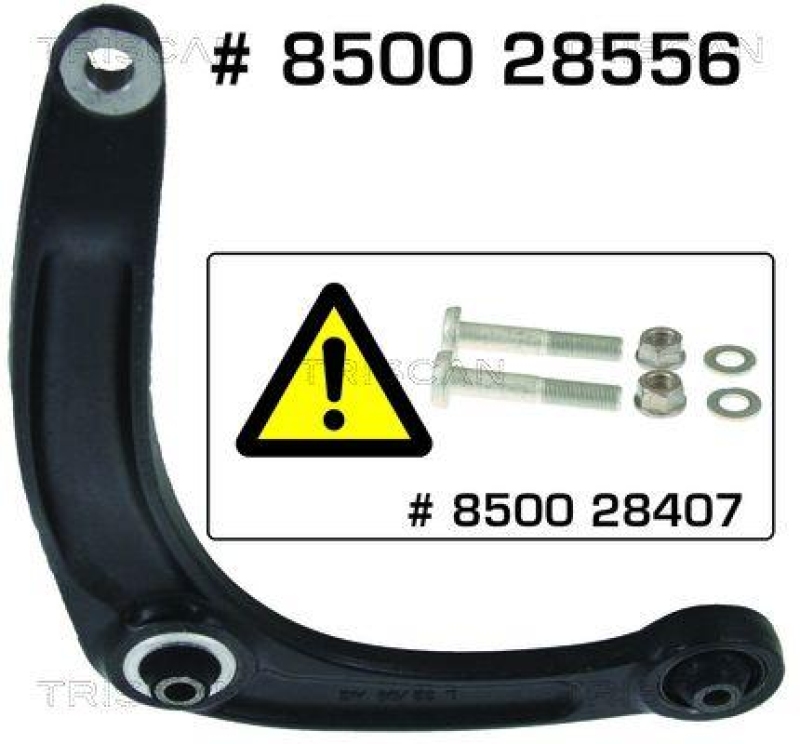 TRISCAN 8500 28556 Querlenker f&uuml;r Citroen, Peugeot