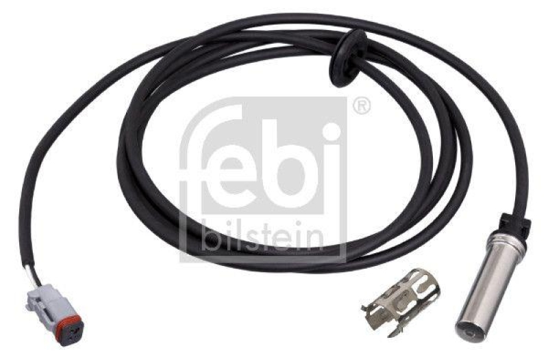 FEBI BILSTEIN 103945 ABS-Sensor mit H&uuml;lse und Fett f&uuml;r Volvo
