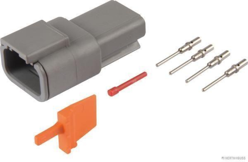 HERTH+BUSS 50391035 Steckgeh&auml;usesatz Deutsch DTM, 3-polig