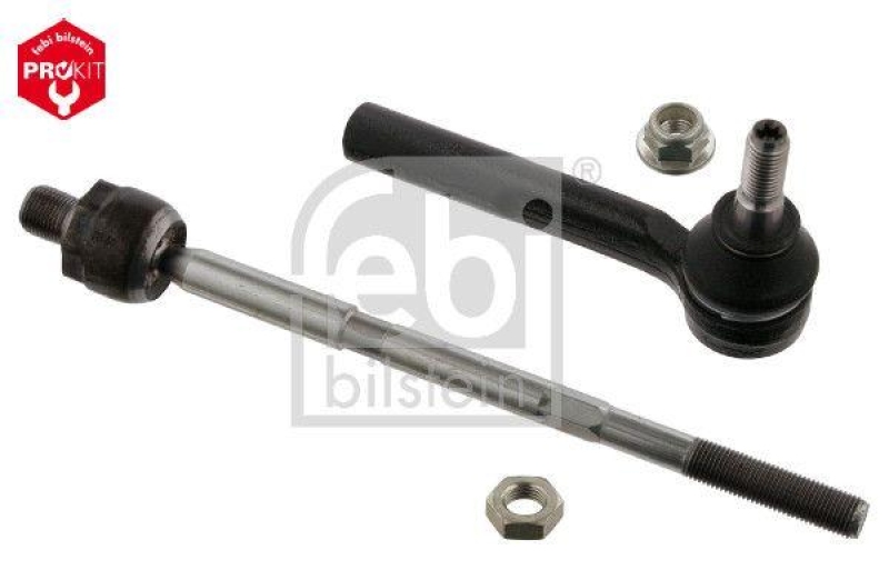 FEBI BILSTEIN 43728 Spurstange mit Endst&uuml;ck und Sicherungsmutter f&uuml;r Opel