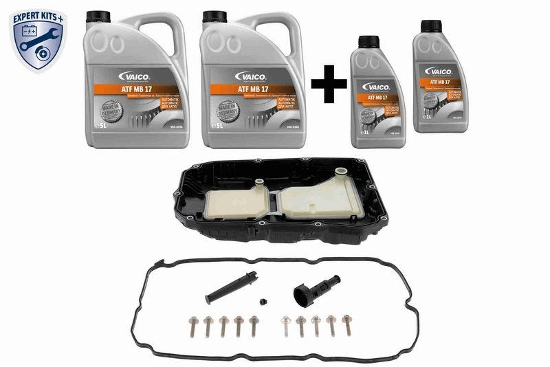 VAICO V30-2377-xxL Teilesatz, Automatikgetriebe-Ölwechsel 9-Gang (9G-Tronic 725.0) für MERCEDES-BENZ