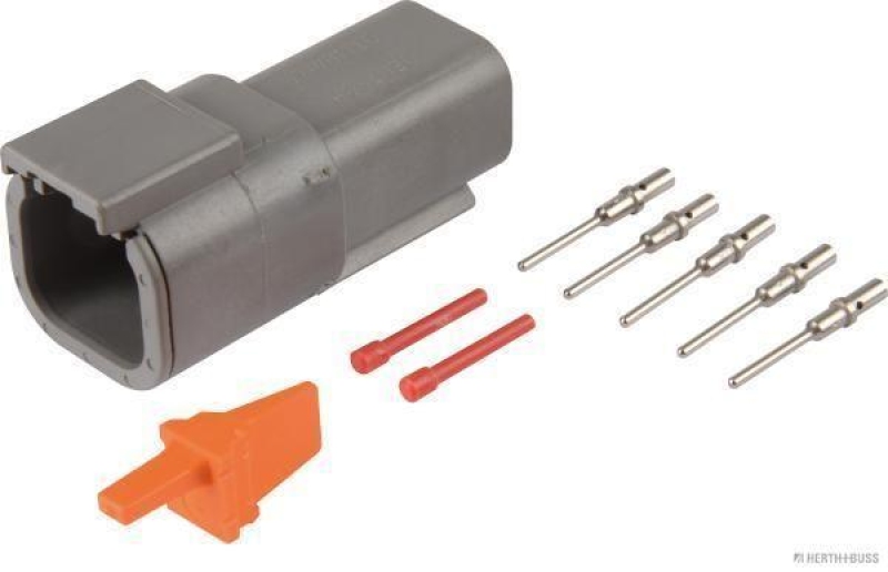 HERTH+BUSS 50391037 Steckgeh&auml;usesatz Deutsch DTM, 4-polig