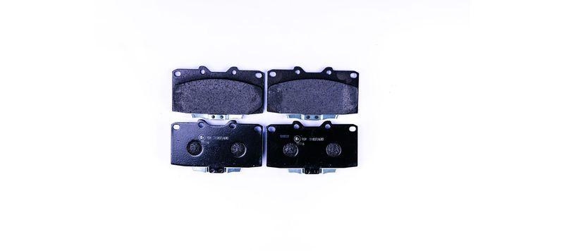 HELLA 8DB 355 017-211 Bremsbelagsatz, Scheibenbremsbelag f&uuml;r NISSAN/SUBARU