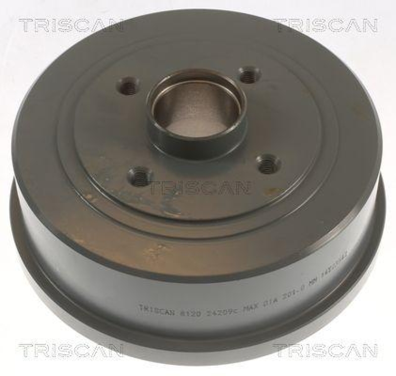 TRISCAN 8120 24209c Bremstrommel, Coated f&uuml;r Opel, Vauxhall