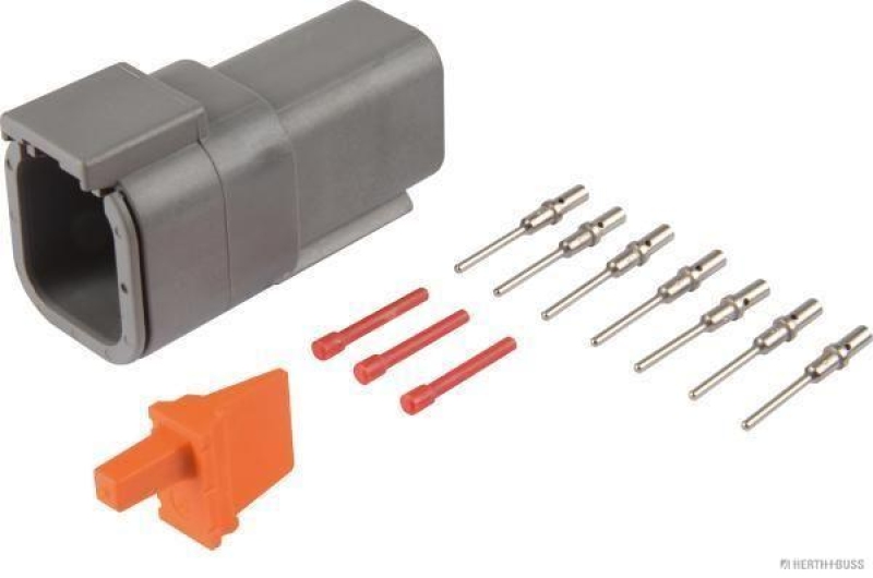 HERTH+BUSS 50391039 Steckgeh&auml;usesatz Deutsch DTM, 6-polig