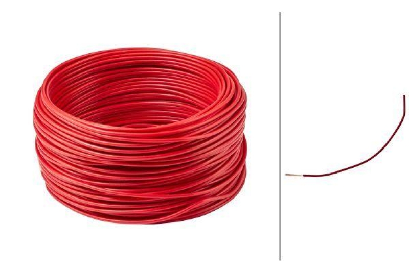 HELLA 8KL 712 933-001 Leitungssatz FLY, rot 0,75 mm², Länge 50 m