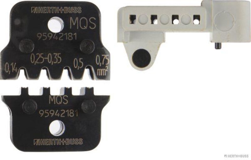 HERTH+BUSS 95942181 Crimpzangeneinsatz AMP Tyco MQS | 0,14-0,75mm²