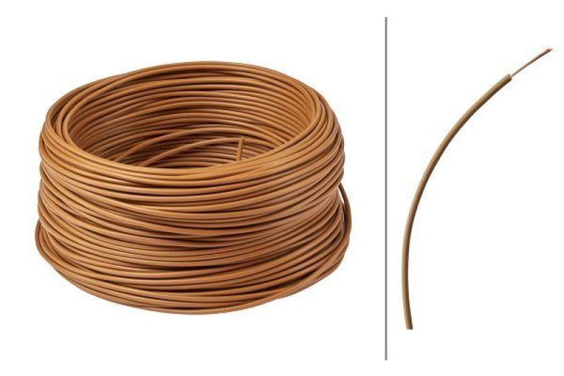 HELLA 8KL 712 935-001 Leitungssatz FLY, braun 0,75 mm², Länge 50 m