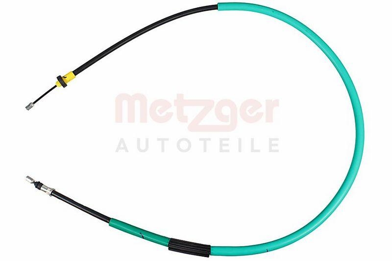 METZGER 11.6668 Seilzug, Feststellbremse f&uuml;r RENAULT hinten rechts