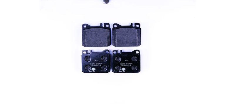 HELLA 8DB 355 017-481 Bremsbelagsatz, Scheibenbremsbelag für VW