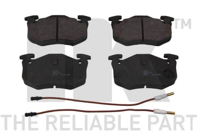 NK 223930 Bremsbelagsatz, Scheibenbremse f&uuml;r RENAULT