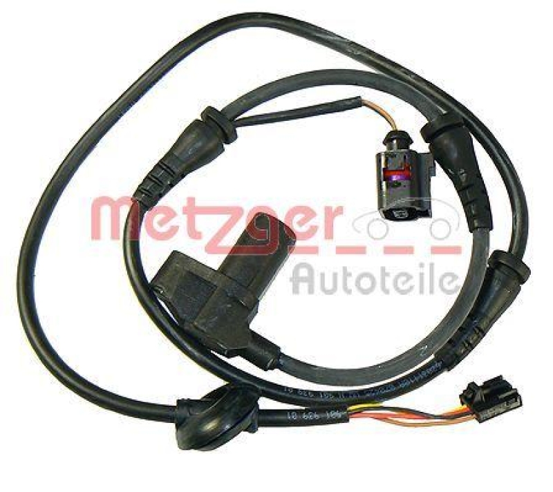 METZGER 0900072 Sensor, Raddrehzahl f&uuml;r AUDI VA links/rechts